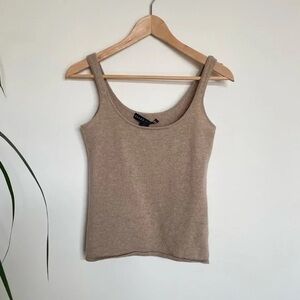 Ralph Lauren Black Label 100% Cashmere Tank Top